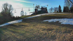 Otočná kamera na sjezdovce