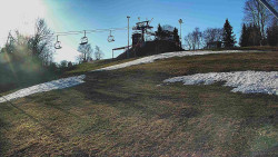 Otočná kamera na sjezdovce