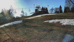 Otočná kamera na sjezdovce