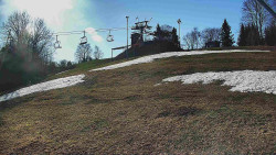 Otočná kamera na sjezdovce