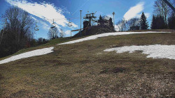 Otočná kamera na sjezdovce