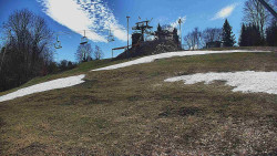 Otočná kamera na sjezdovce