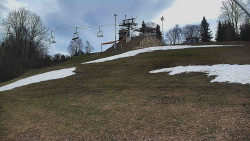 Otočná kamera na sjezdovce