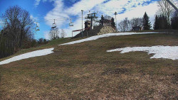 Otočná kamera na sjezdovce