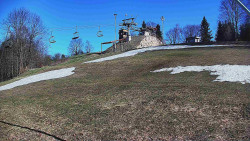 Otočná kamera na sjezdovce