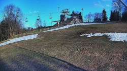 Otočná kamera na sjezdovce