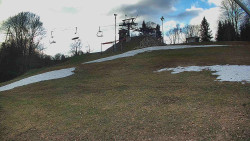 Otočná kamera na sjezdovce