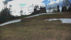 Otočná kamera na sjezdovce