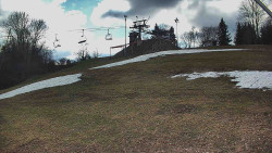 Otočná kamera na sjezdovce