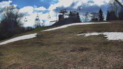 Otočná kamera na sjezdovce