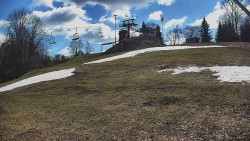 Otočná kamera na sjezdovce