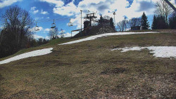 Otočná kamera na sjezdovce