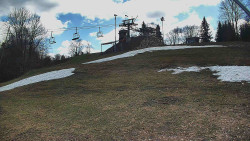 Otočná kamera na sjezdovce