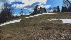 Otočná kamera na sjezdovce