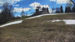 Otočná kamera na sjezdovce