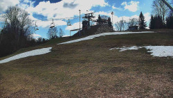 Otočná kamera na sjezdovce