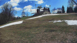 Otočná kamera na sjezdovce