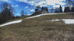 Otočná kamera na sjezdovce