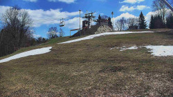 Otočná kamera na sjezdovce