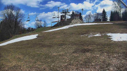 Otočná kamera na sjezdovce