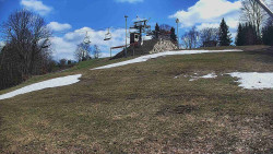 Otočná kamera na sjezdovce