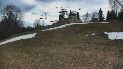 Otočná kamera na sjezdovce