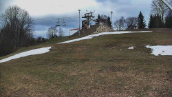 Otočná kamera na sjezdovce