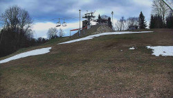 Otočná kamera na sjezdovce