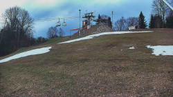 Otočná kamera na sjezdovce