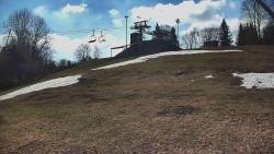 Otočná kamera na sjezdovce