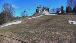 Otočná kamera na sjezdovce