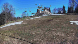 Otočná kamera na sjezdovce