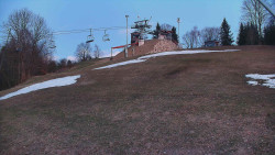 Otočná kamera na sjezdovce