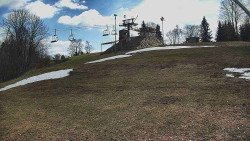 Otočná kamera na sjezdovce