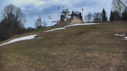 Otočná kamera na sjezdovce