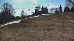 Otočná kamera na sjezdovce