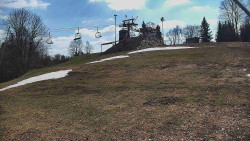 Otočná kamera na sjezdovce