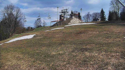 Otočná kamera na sjezdovce