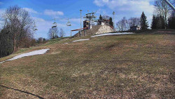 Otočná kamera na sjezdovce