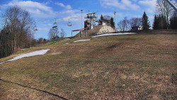 Otočná kamera na sjezdovce