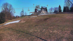 Otočná kamera na sjezdovce