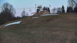 Otočná kamera na sjezdovce