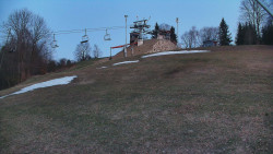 Otočná kamera na sjezdovce