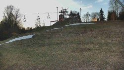 Otočná kamera na sjezdovce