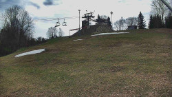 Otočná kamera na sjezdovce