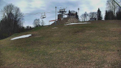 Otočná kamera na sjezdovce