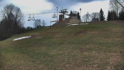 Otočná kamera na sjezdovce