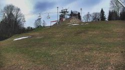 Otočná kamera na sjezdovce