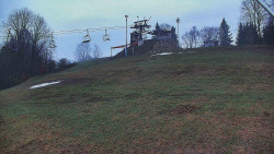 Otočná kamera na sjezdovce