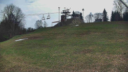 Otočná kamera na sjezdovce